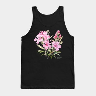 Botanica letalis - Oleander, beautiful flower, Botanical Tank Top